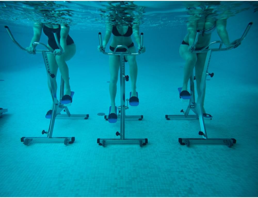 EVOLUTION Aquatic Bike for Pool Fitness, Rehabilitation and Weight Loss, Adjustable Height