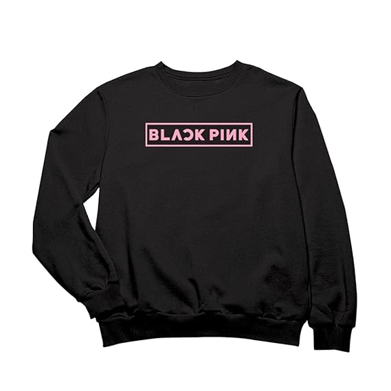 black pink sweater