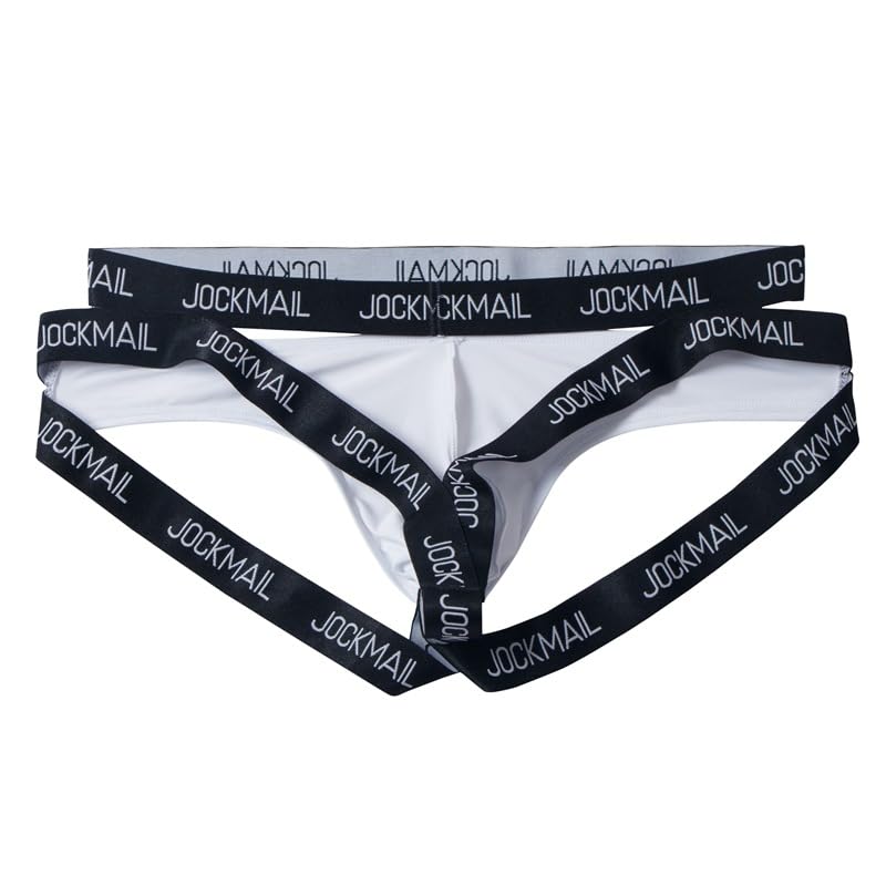 JOCKMAIL Mens Jockstrap Mens Seamless Thongs Jock Strap Male Underwear Sissy Thongs for Men4