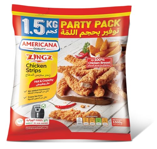 Americana Zingz Chicken Strips Hot and Crunchy 1.5Kg