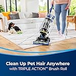 Bissell CleanView Swivel Rewind Pet Reach Vacuum Cleaner, with Quick Release Wand, Swivel Steering and Automatic Cord Rewind, 3197A (Color May Vary) - Image 3