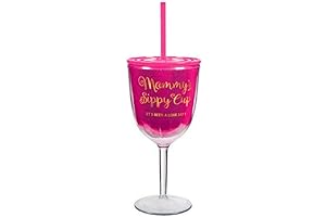 Mommy's Sippy Cup Wine Glass