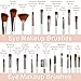 GZIXBDA Makeup Brush Set, 52Pcs Makeup Tool Set Premium Synthetic Foundation Concealers Powder Eye Shadows Makeup Brushes Kit for for Beginner Professional, Beige
