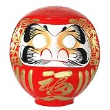 Kotobuki Trading Japanese 10.25" H Red Wishing Making Doll Good Business Success Made in Japan