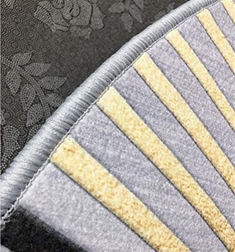Tapis circulaire antidérapant pour sécuriser et réchauffer le sol de la chambre