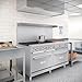 KoolMore KM-CRG60-NG 60 in. 6 Burner Commercial Natural Gas Range with 24 in. Griddle