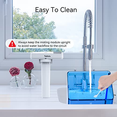 Tailulu 7.5L Humidifiers For Bedroom Large Room, 1.98 Gal Top Fill Cool Mist Air Humidifier For Baby Plants Home Whole House, Air Vaporizer With Night Light, Easy To Clean Ultrasonic Humidifier #TOP5