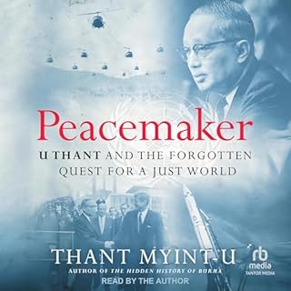 Peacemaker Audiolibro Por Thant Myint-U arte de portada
