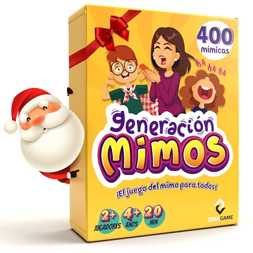 ZENAGAME Jogo de tabuleiro familiar - jogo de imitações - presente original marca conjunto de gestos para todos adultos e crianças a partir de 4 anos