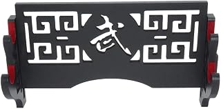 GOONSDS Velvet Protect Sword Wall Mount Sword Holder Display Stand for Katana Wakizashi Genji and Samurai Swords (2 Tier)