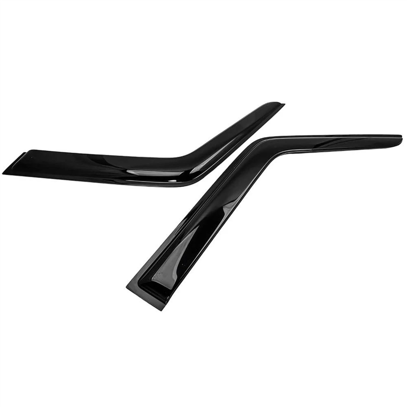 Deflettori Aria HEKO Per Hyundai Ix20 2010-2018 - Set 4 Pezzi, Neri Fumé, Antipioggia