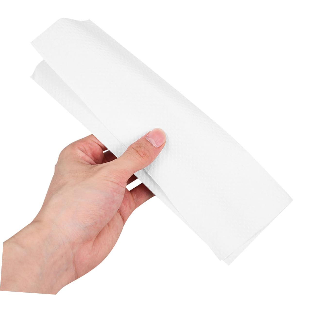 Salviette Carta Monouso per Mani 2 Confezioni Bianche | Tessuto Morbido, Monouso e Resistente allo Strappo, Adatte per Bagno e Cucina, Formato Pratico