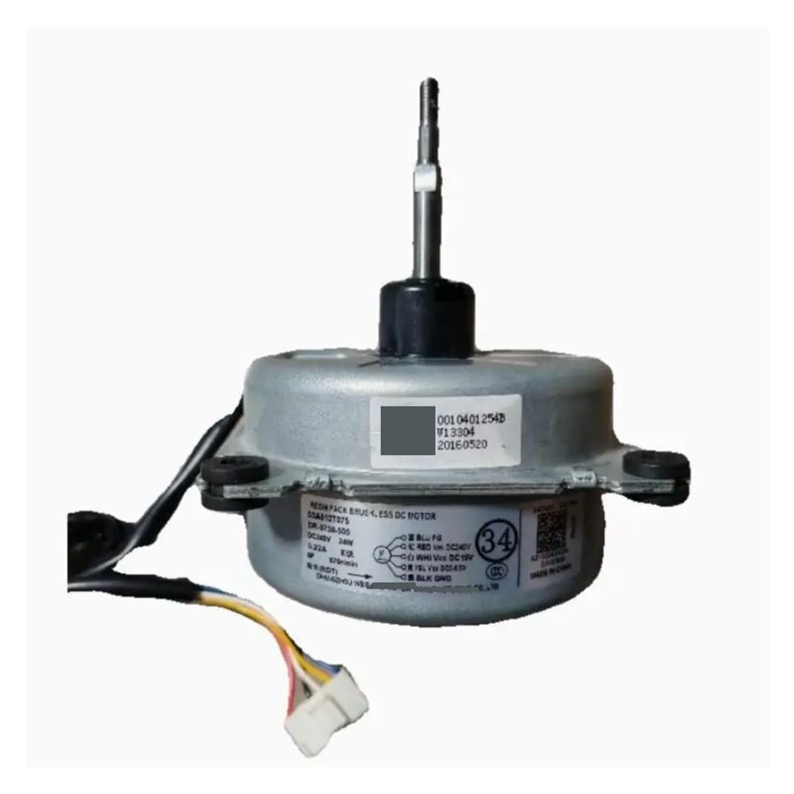 Qrsvjzqxklc 1Pcs Compatible For Mitsubishi， Air Conditioner Motor Fan Ryf512t002 Dc Outdoor Ssa512t075 Part