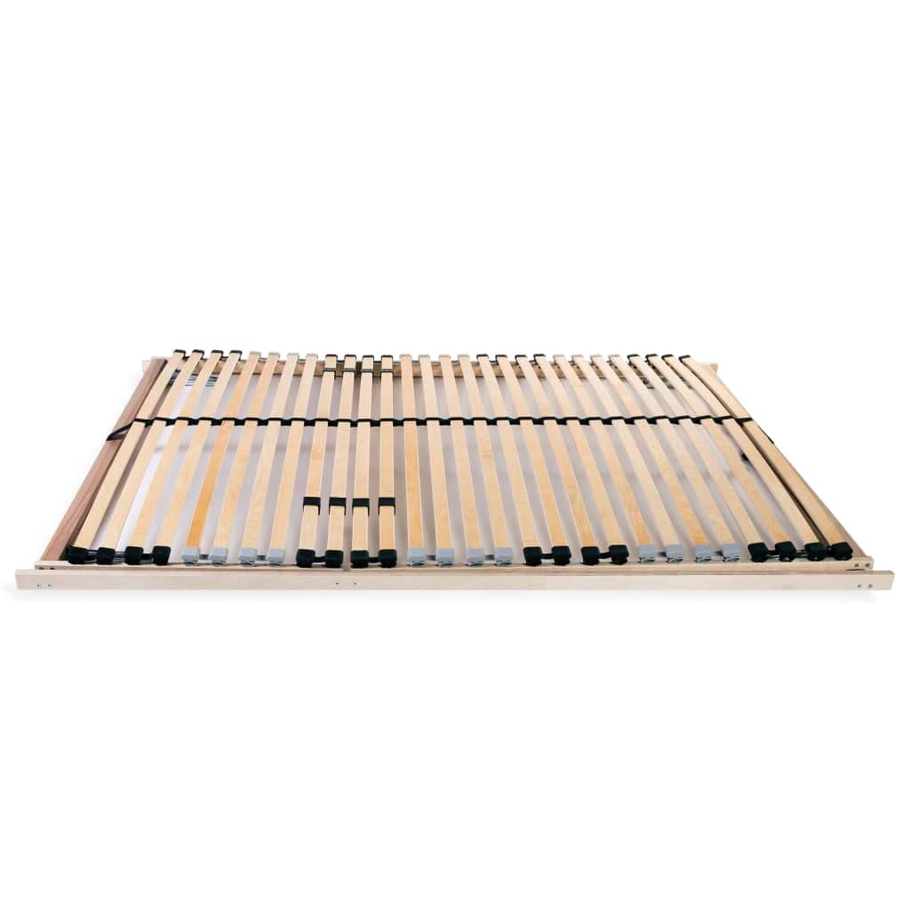 vidaXL Lattenrost mit 28 Latten 7 Zonen 140x200 cm