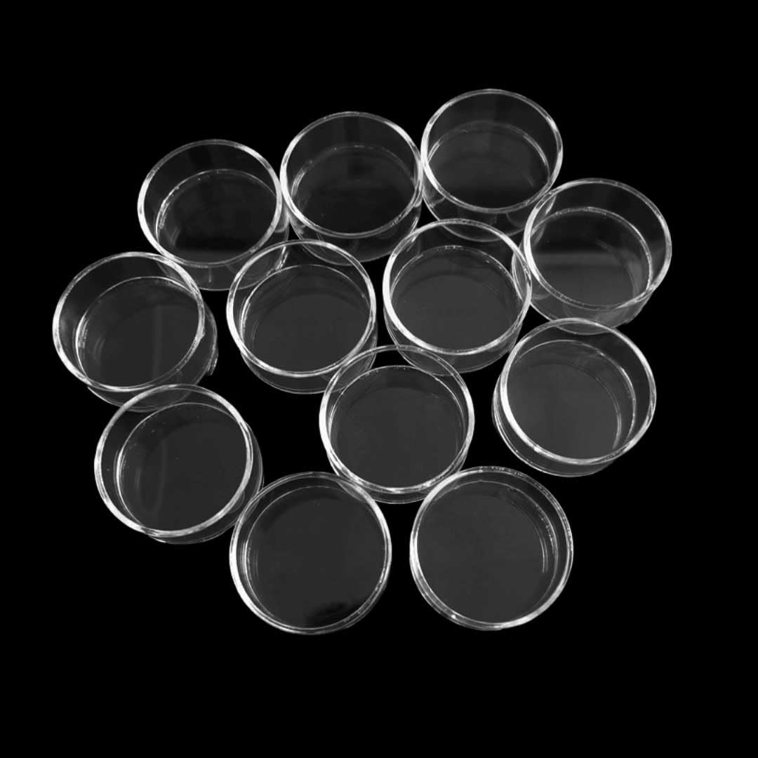Quarzglas-Petrischalen mit Deckel – flacher Boden, hochtemperaturbeständig, 1 Stück, mehrere(100x3x20mm)