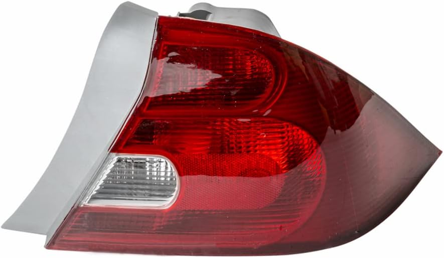 CarLights360: For 2001 2002 2003 Honda Civic Tail Light Assembly Passenger Side w/Bulbs - DOT Certified Replacement for HO2801134
