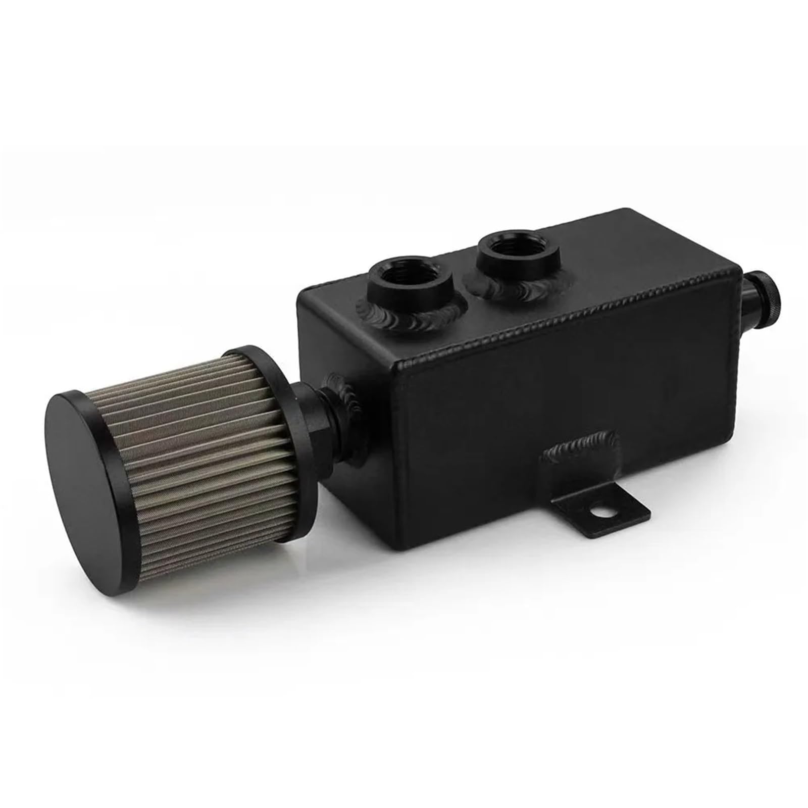 Crank Case Oil Breather Separator Do układu odpowietrzającego silnika Uniwersalny zbiornik oleju z przegrodami o pojemności 1 l z filtrem powietrza i