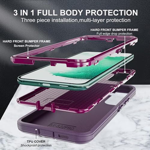 Coque Samsung S23 Plus protection intégrale polycarbonate rigide