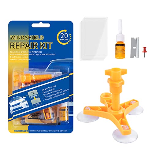 everfarel Auto-Windschutzscheiben-Reparatursatz-Werkzeuge, Windschutzscheiben-Reparatursatz Cover