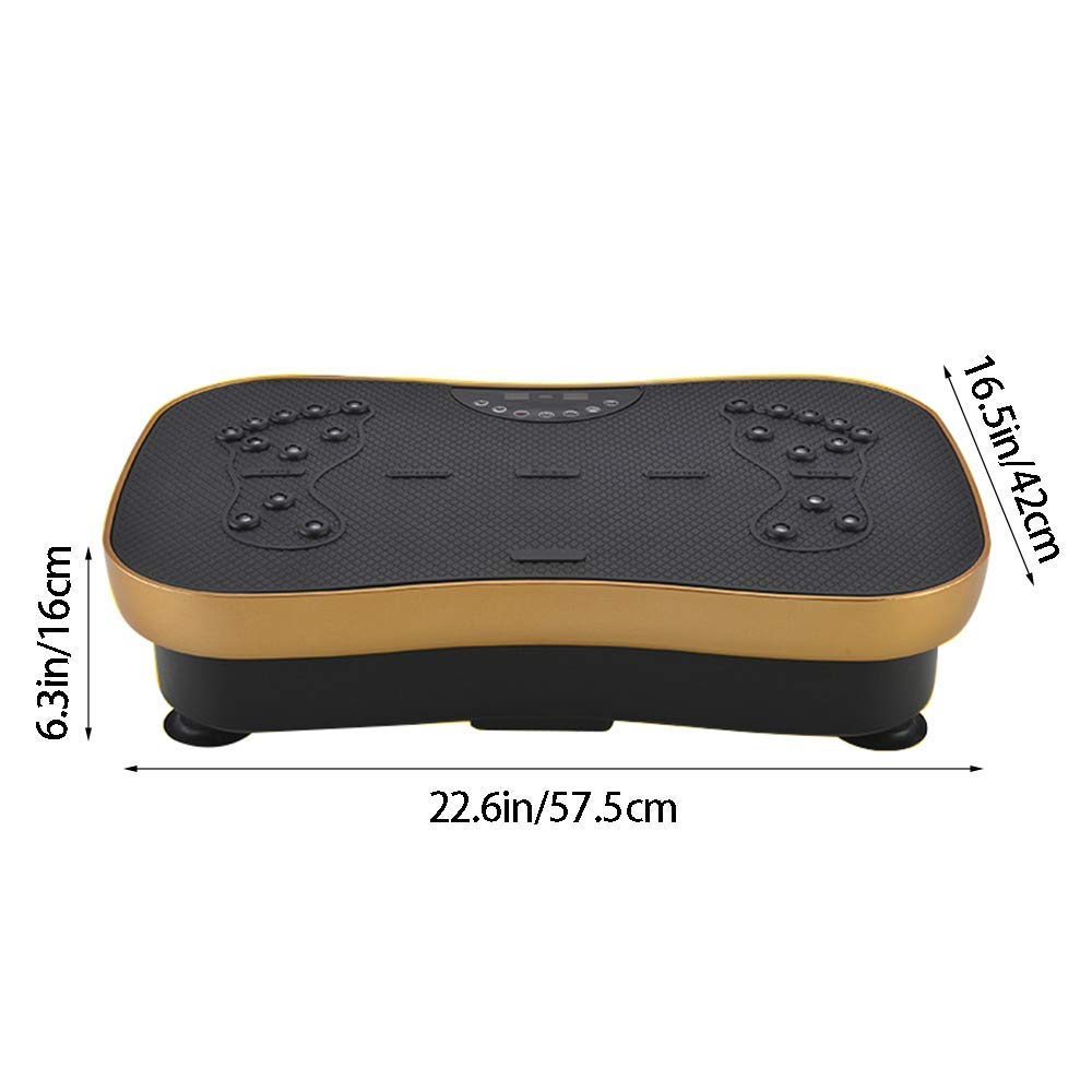 Maszyna do ćwiczeń wibracyjnych Ultra cienka płyta wibracyjna Płyty wibracyjne z głośnikiem Bluetooth Zdalna obsługa Masaż ciała Łatwy do przechowywania w celu utraty wagi i ujędrnienia ciała Fiolet