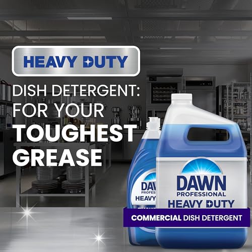 Image of Dawn PRO Heavy Duty Manual Pot and Pan Detergent, Dish Soap Liquid for Dishwashing by Hand, Bulk Concentrate for Commercial Use, 1 gal (Case of 4)