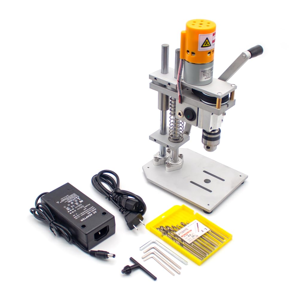 Toplionace Elektryczna Mini Wiertarka Precyzyjna CNC Wiertarka Stołowa Zestaw Wiertarka B10 Uchwyt Metalowy Drewniane Narzędzie do Majsterkowania 795 Silnik