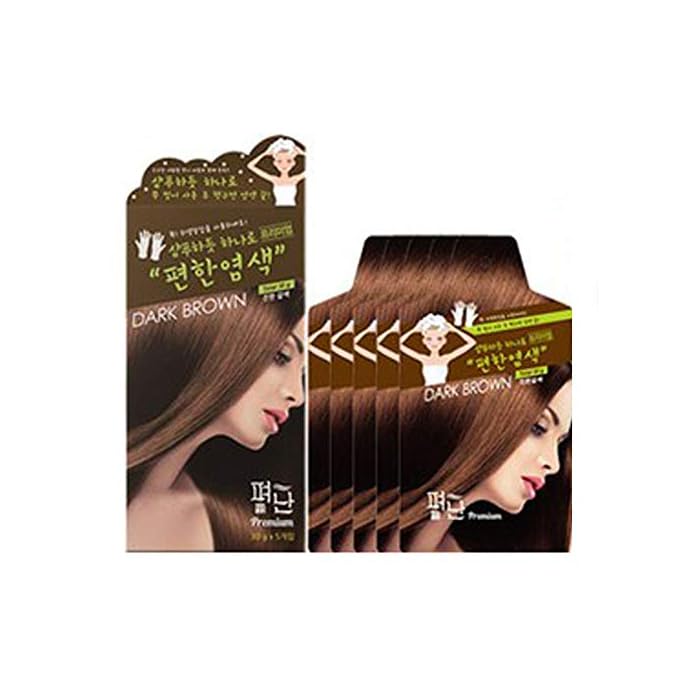 Buy PREMIUM PYEONAN 5MIN SHAMPOO TYPE SPEED HAIR COLOR DYE FOR GREY