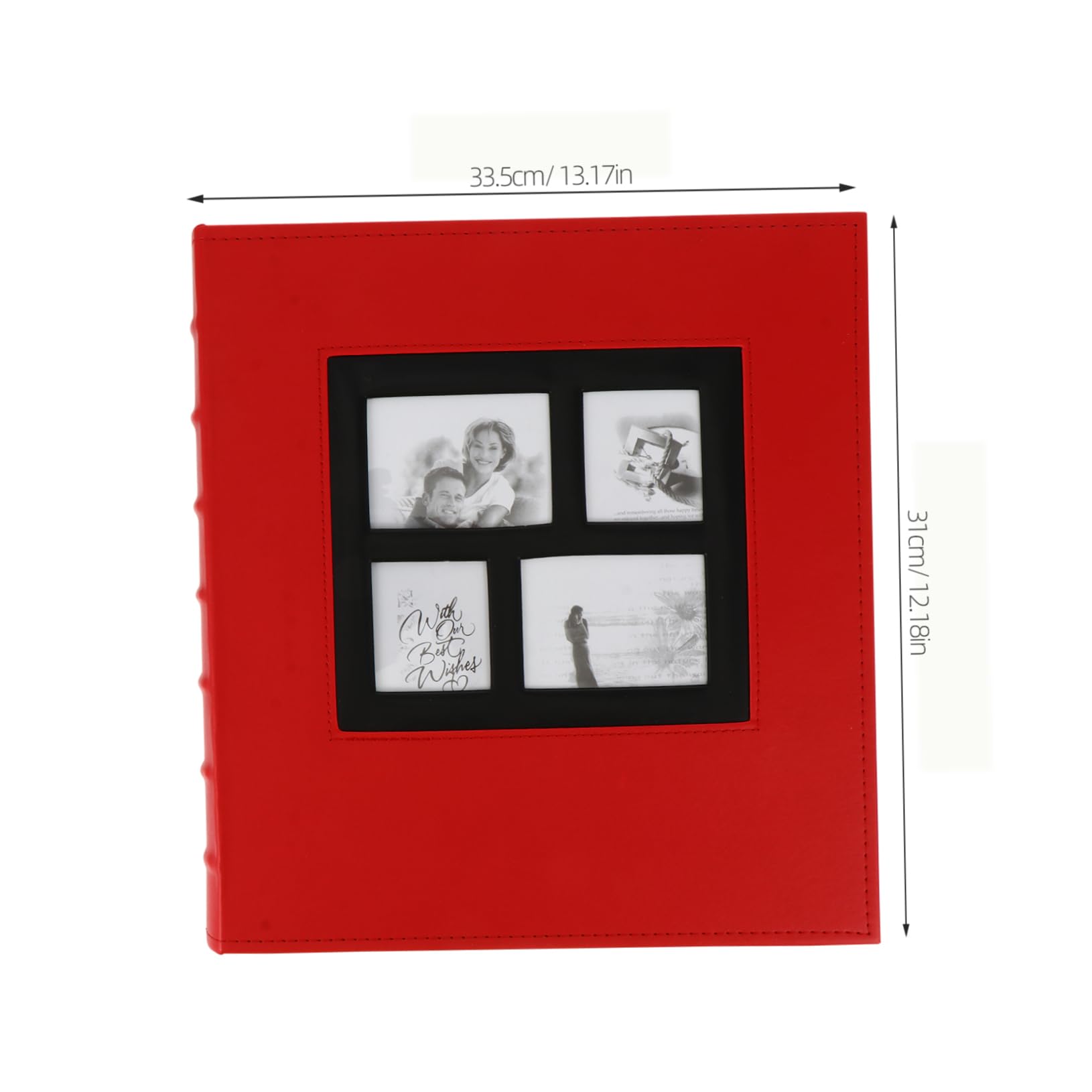 Cabilock Álbum de Fotos de Gran Capacidad Álbum Hecho Mano Páginas de Seis para Organizar Recuerdos Familiares Hogar