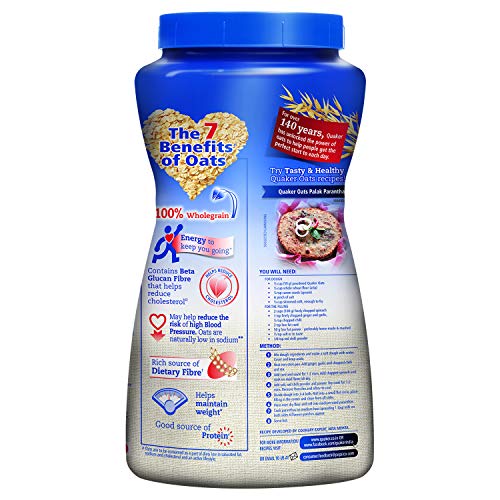 Image of Quaker Oats, 1.5kg Pack + Quaker Oats, 1kg Jar