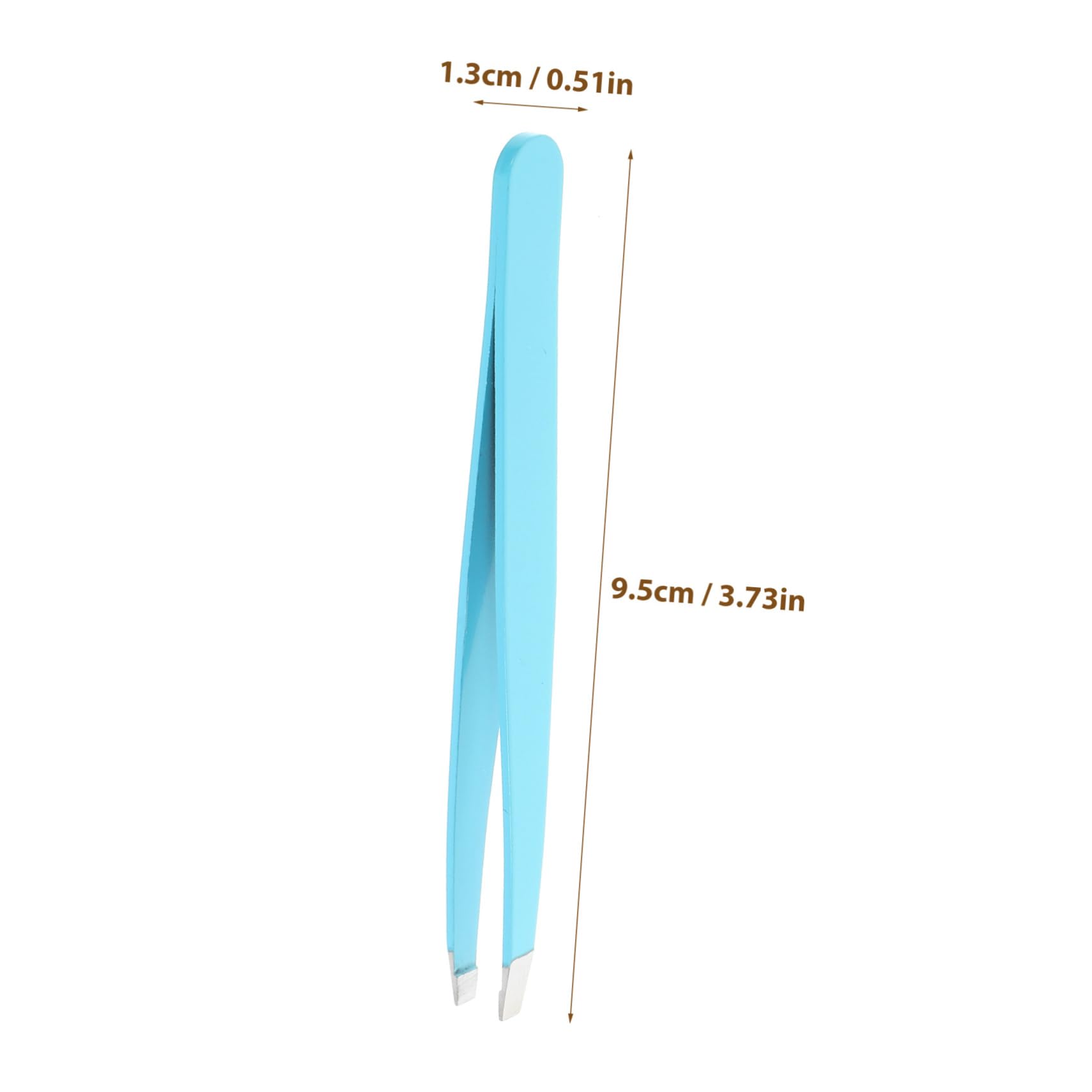 PartyKindom 3sets Luxury Tweezers Set Eyebrow Shaping Tools for Home Professional Salons 6pcs*3