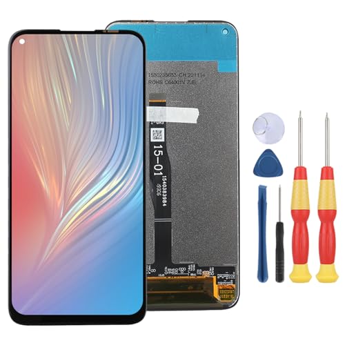 SiuVorZhi LCD Display Compatible with Huawei P40 Lite 4G/Nova 6 SE LCD Display Touch Screen Assembly Repair Replacement Parts with Tools.