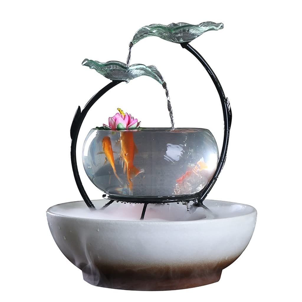 Fontaine d'intérieur haut de gamme TUSUOD : objet d'art aquatique pour décoration zen