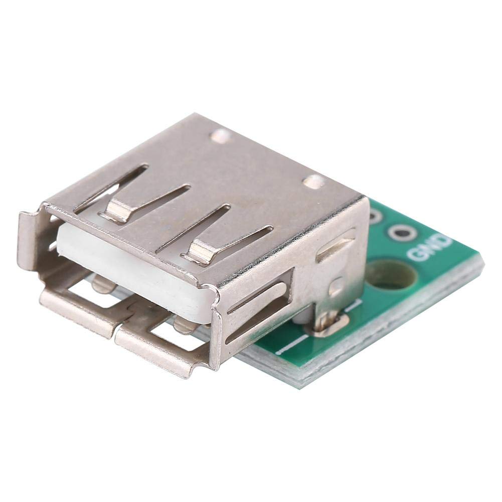 Garosa Scheda breakout USB femmina 4 pin 10 pezzi con connettore DIP 2.5mm per prototipazione rapida di progetti elettronici per hobbisti ingegneri e maker professionisti