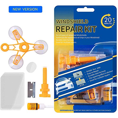 Upgraded Windshield Repair Kit  Newest Generation Car Vehicle Windshield Repair Resin Tools for Auto Glass Windshield Crack Chip