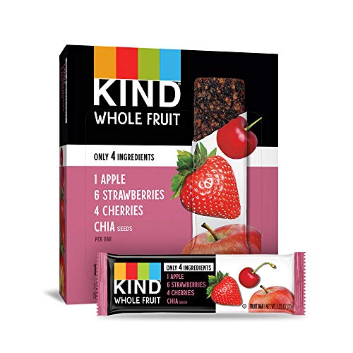 Pressed by KIND Fruit Bars, Strawberry Apple Chia, No Sugar Added, Gluten Free