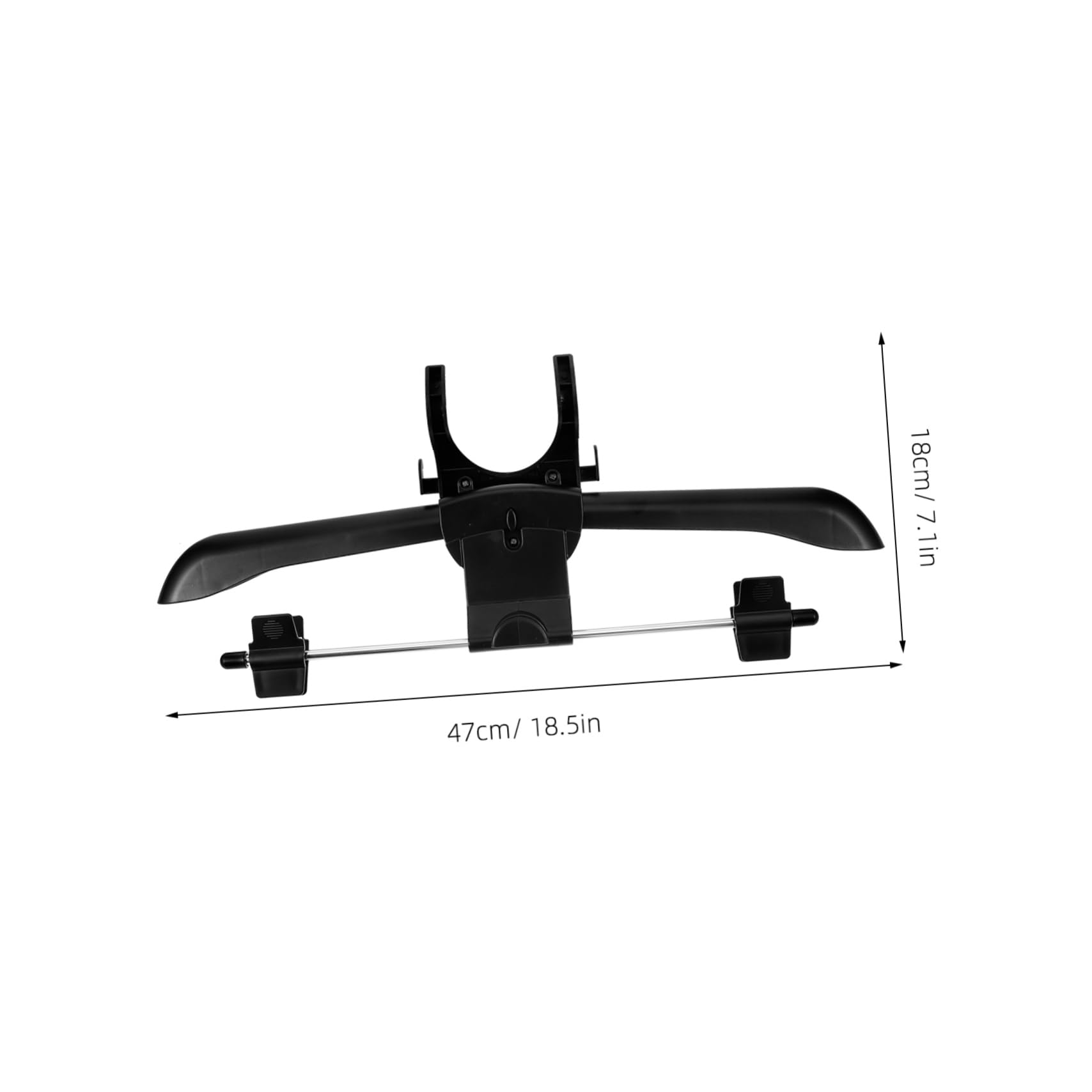 Cabilock Steaming Clothes Hanger Clip Ironing Machine Accessory Garment Hanger Pants Folding