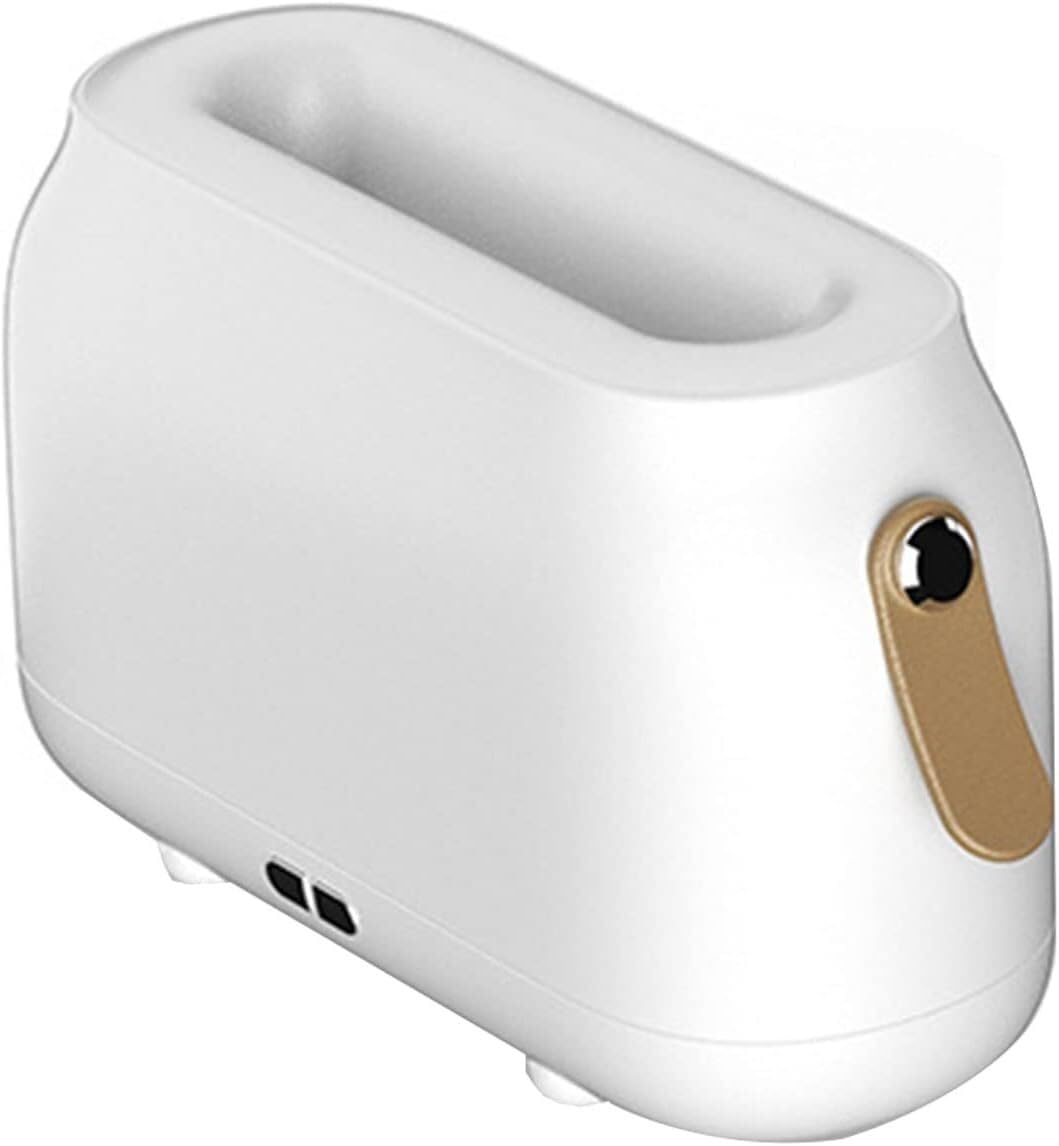 Diffuseur d'huile de flamme blanc USB pour chambre et salon