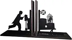 Fábrica Geek Aparador de Livros Plataforma Inspirado em Harry o Mago do Castelo Aparador de Livros Potter Head