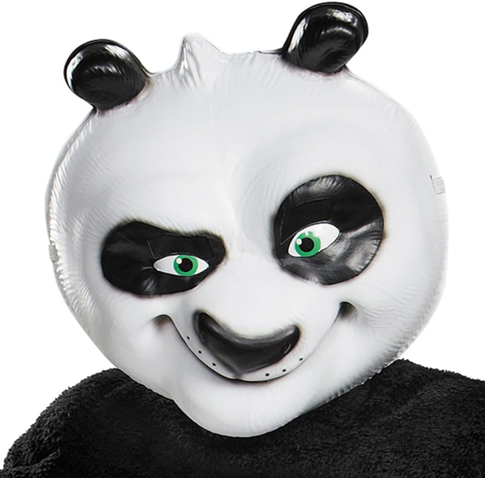 Disguise Po Panda Costume for Kids, Deluxe Official Kung Fu Panda Costume Ouffit, Child Size (10-12)