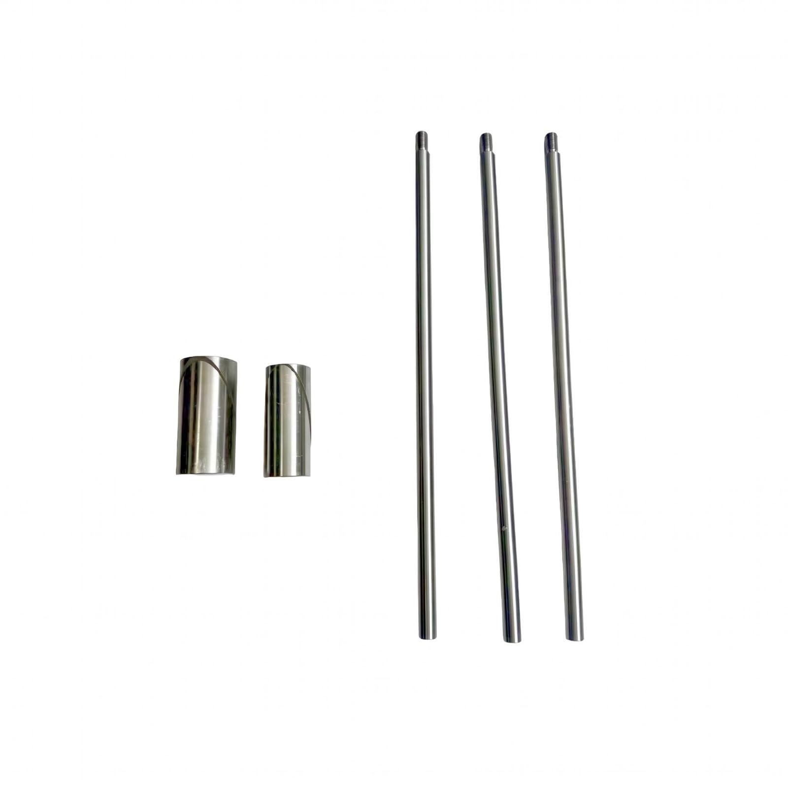 Qianly Sax Riparazione Strumento Kit Dentatura Sagomatura Raddrizzamento Lisciatura Materiale Lega di Zinco Aste Estremità Arrotondate Boccole Adatto per Tecnici Liutai Laboratori Professionali