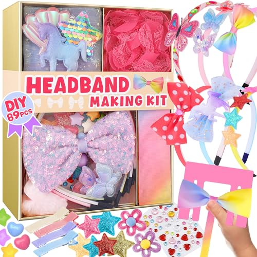 yasest Arts and Crafts Kit for Girls - DIY Headband...