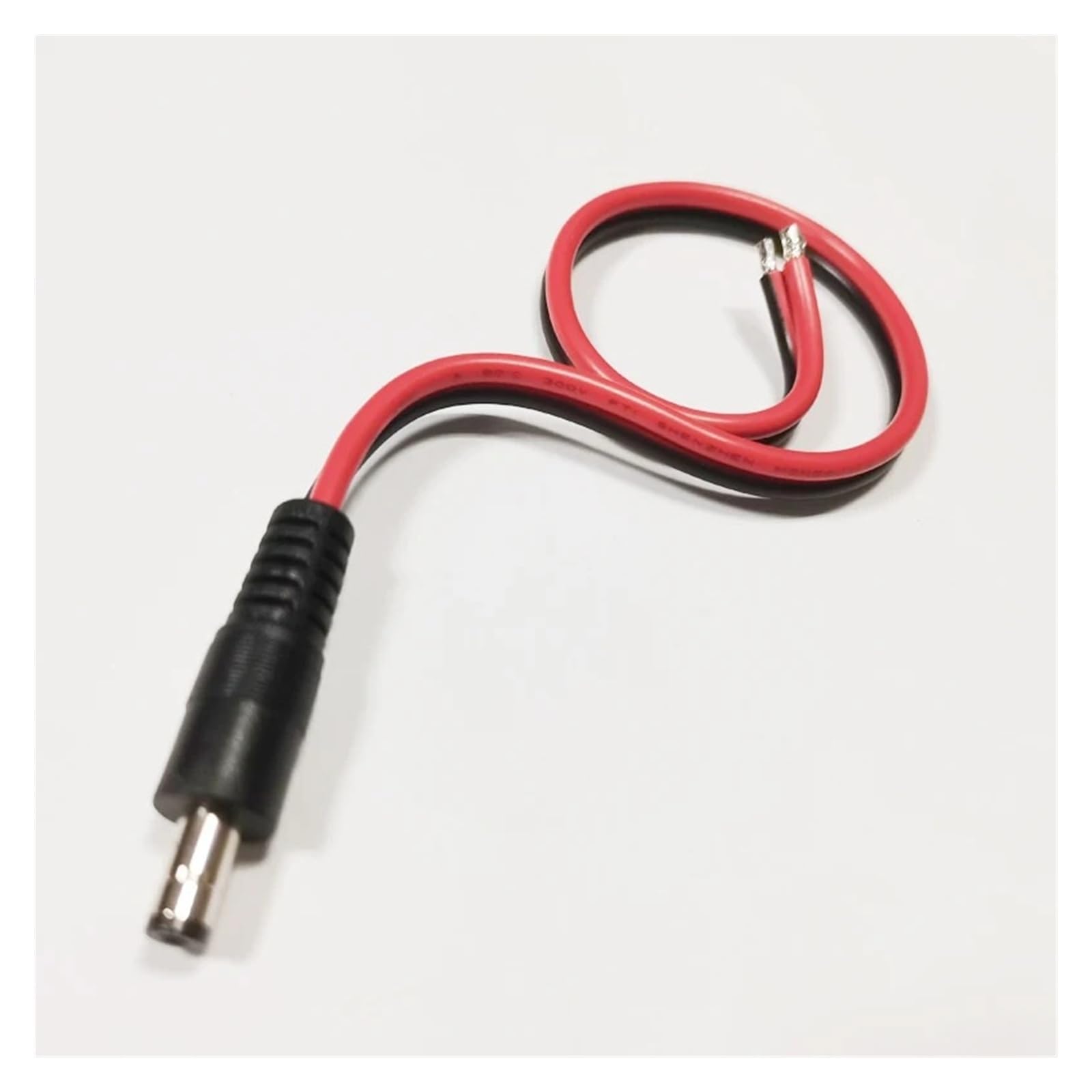 NCHTEK 14AWG 5,5 x 2,1 mm DC męski kabel zasilający 30 cm/1 szt. do CCTV LED Strip
