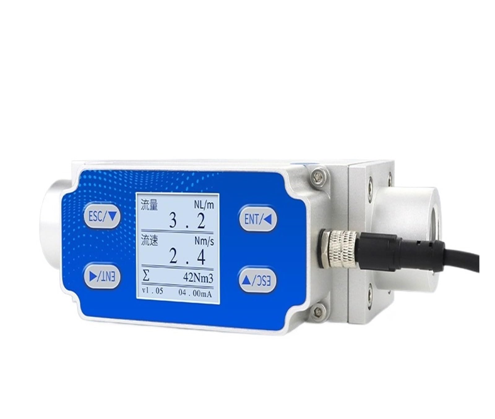 BALYDLUL Thermal Gas Flowmeter Digital Thermal Flow(DN20)