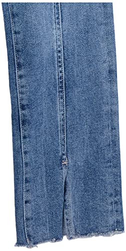 DL1961 Girls' Emie High Rise Straight, Maritime Seamed, 123