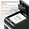 Bonsaii Distruggi documenti con Alimentazione Automatica da 200 Fogli, 60 Minuti di Funzionamento Continuo, Taglio a Frammento P-4, Cestino da 31L, Silenzioso e Ideale per Ufficio, C283-A