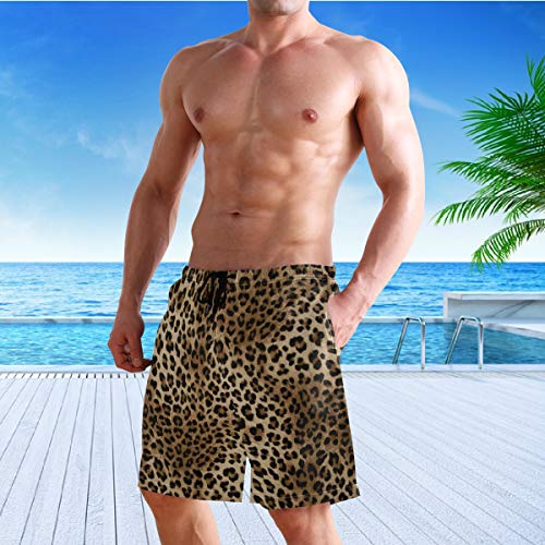 Mens Swim Trunks Quick Dry Board Shorts with Mesh Lining Beach Shorts Swimwear Bathing Suits4