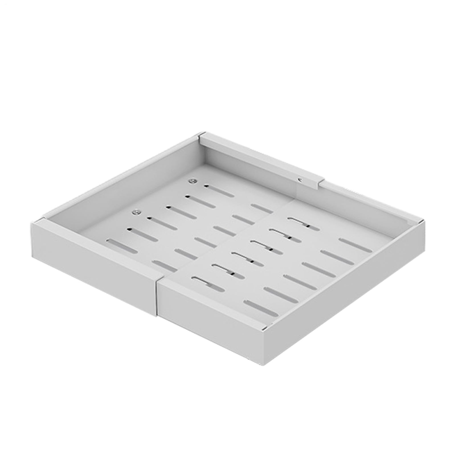 Organizer Sottolavello Robusto Cestello Estraibile Senza Foratura | Ripiani Scorrevoli Estraibili A Cassetto Sotto Lavello Nessun foro necessario, per bagno, dispensa, armadio e credenza
