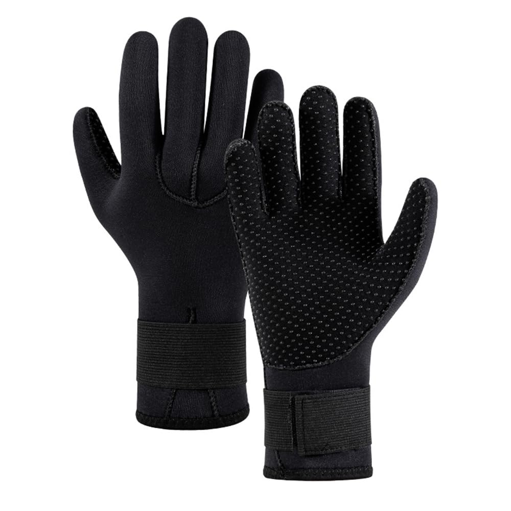 POFET Guanto da Muta da 5 mm Neoprene Termico Antiscivolo Cintura Regolabile in Vita per Lo Snorkeling Nuoto Immersioni subacquee