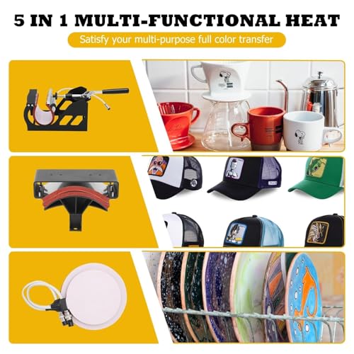 Máquina termofijadora 5 en 1 multifuncional miniatura 2