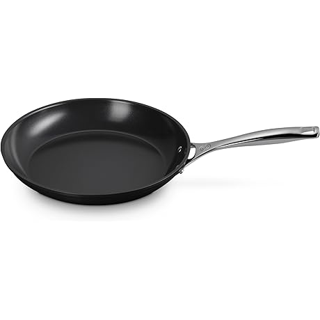 Essential Le Creuset Non-Stick Ceramic Shallow Frying Pan, 11" Essential Everyday Kitchen Must-Have